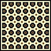 Brown abstract art seamless pattern vector