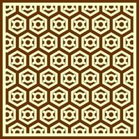 Brown abstract art seamless pattern vector