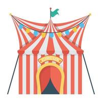 Circus Tent Concepts vector