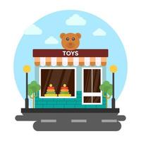 Toy Shop Concepts vector