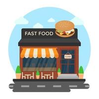 Trendy Restaurant Concepts vector