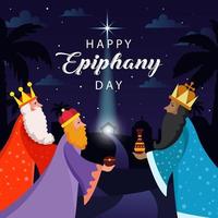 Happy Epiphany Day Illustration vector