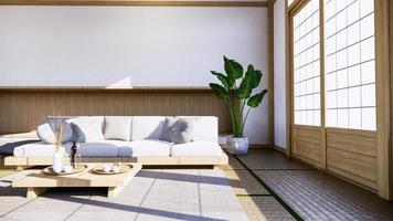 multi function room ideas, japanese room interior design.3D rendering photo