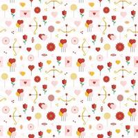 Valentine Seamless Pattern vector