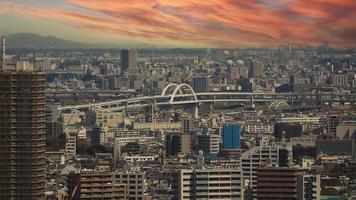 Ikebukuro District. Aerial view of Ikebukuro city Tokyo Japan. photo