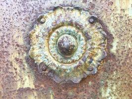 Old metal products, background, with rust and corrosion photo