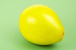 Juicy sweet ripe pomelo fruit. Studio Photo