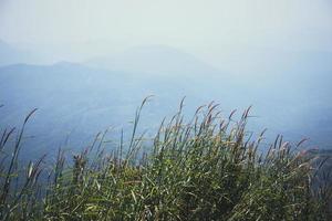 Landscape natural view sky mountain. Mountain view .Asia Tropical. landscape Mountain nature. Thailand photo