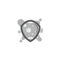 viruses protection symbol design decoration vector