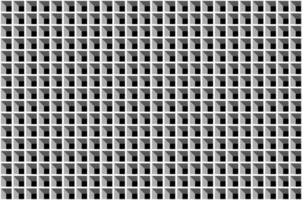 Grid background, 3D square seamless pattern. Vector illustration