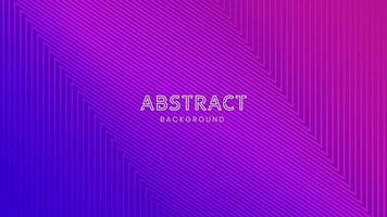 Gradient purple background with geometric lines vector