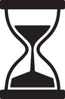 hourglass sandglass icon vector