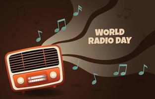 World Radio Day Background