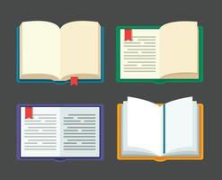 Open Book Illustration Vector Download