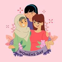 International Womens Day Concept vector