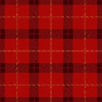 Seamless Buffalo Plaid New Year Background vector