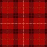 Seamless Buffalo Plaid New Year Background vector