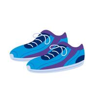 nice sneakers design vector