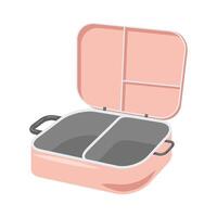 suitcase travel open vector