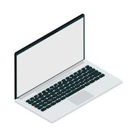 laptop computer device vector