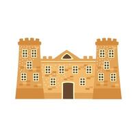 dublim castle ireland building vector