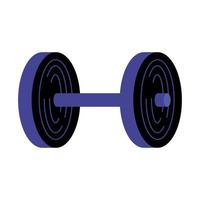 metal weight icon vector