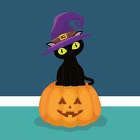 trick or treat   happy halloween party vector