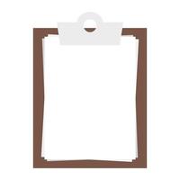 checklist clipboard documents isolated icon vector