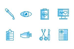 Isolated medical icon set vector design