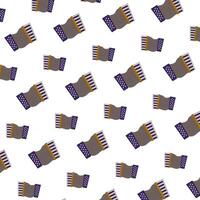 accordions musical instruments pattern background vector