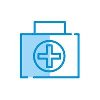 Isolated medical kit icon vector design