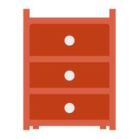 mechanic tools drawer equipment icon vector