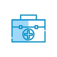 Isolated medical kit icon vector design