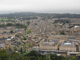 Aerial view of Bath photo