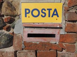 italian mail box photo