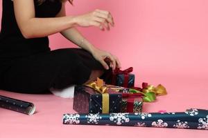 Wrapping Present Box photo
