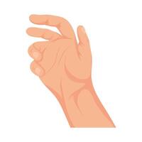 great hand illustration vector