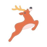 great christmas reindeer vector