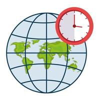 Isolated clock and global sphere vector design