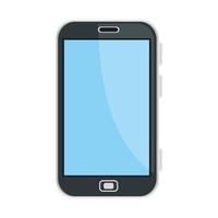 Isolated digital smartphone vector design