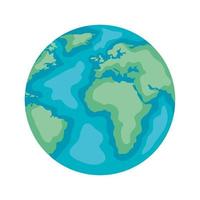 world planet earth vector