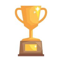 trophy cup reward vector