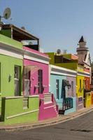 casas de colores distrito de bo kaap ciudad del cabo, sudáfrica.