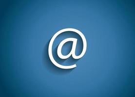 Mail Glossy Icon Vector Illustration