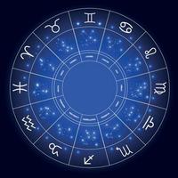 conjunto de símbolo de signo del zodíaco. ilustración vectorial. vector