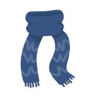 scarf warm clothes vector
