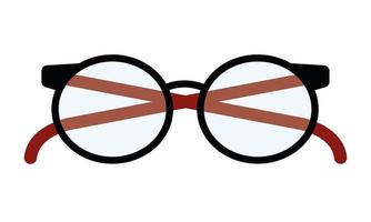 eyeglasses accessory icon vector