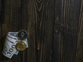 Bitcoin and Ethereum photo