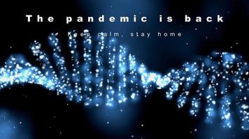 Spectacular video text The pandemic is back