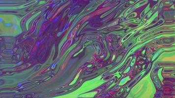 Abstract multicolored looped liquid background video